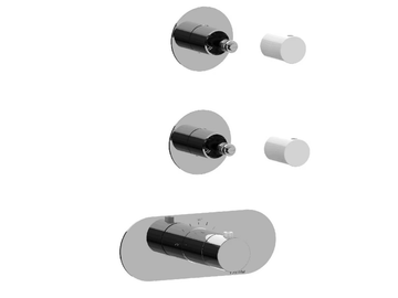 TOLOMEO 83730S - Recessed single handle thermostatic shower mixer by Rubinetterie Frattini - view 2